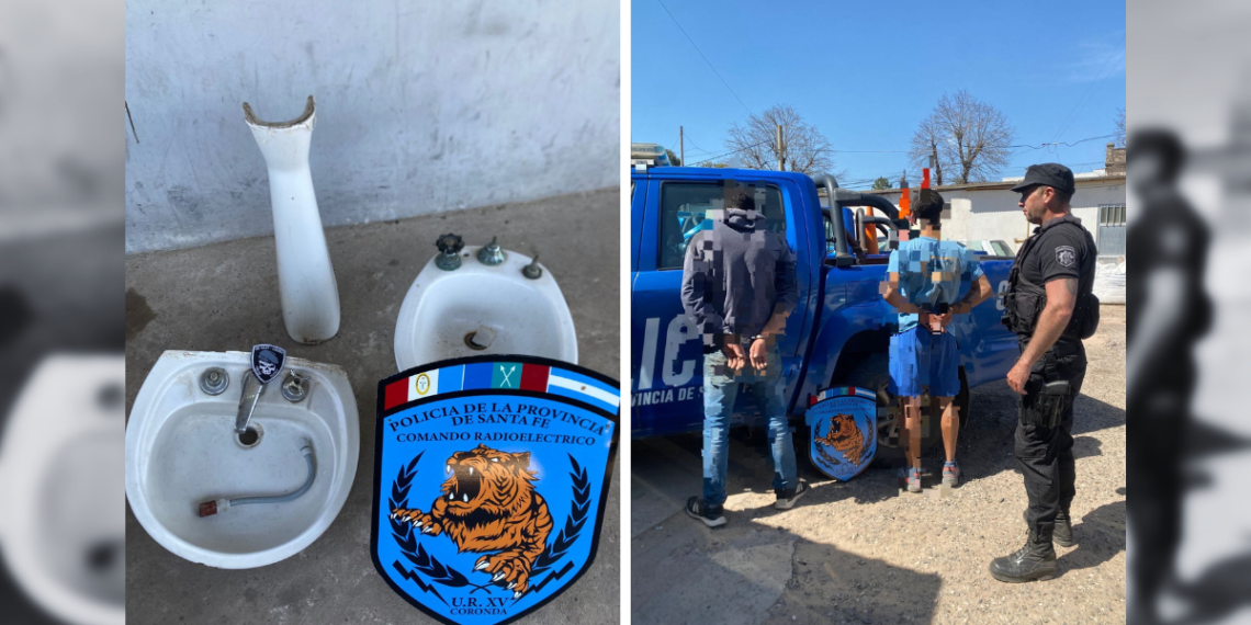 Coronda: Detenidos dos jóvenes por violación de domicilio y averiguación de procedencia