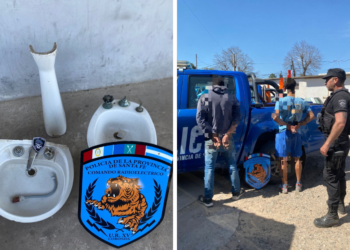 Coronda: Detenidos dos jóvenes por violación de domicilio y averiguación de procedencia