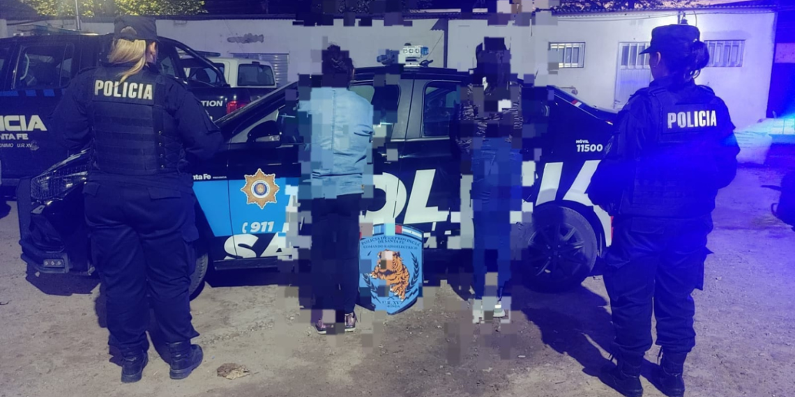 Coronda: Retienen a tres personas por disturbios y tenencia de drogas