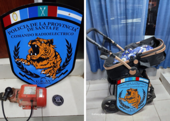 Aprehensión de dos jóvenes por actitud sospechosa en boulevard Oroño