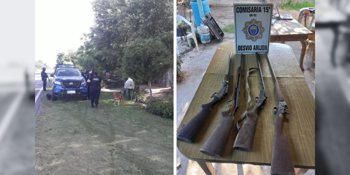 Desvío Arijon: Allanamiento por abuso de armas