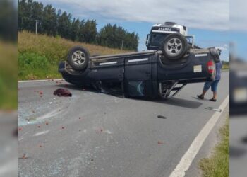 Desvío Arijón: Accidente vial en Ruta 11 deja un herido