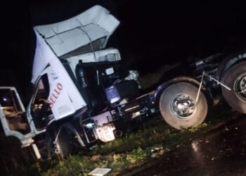 Monje: Accidente vial sin heridos en Ruta Provincial N° 65