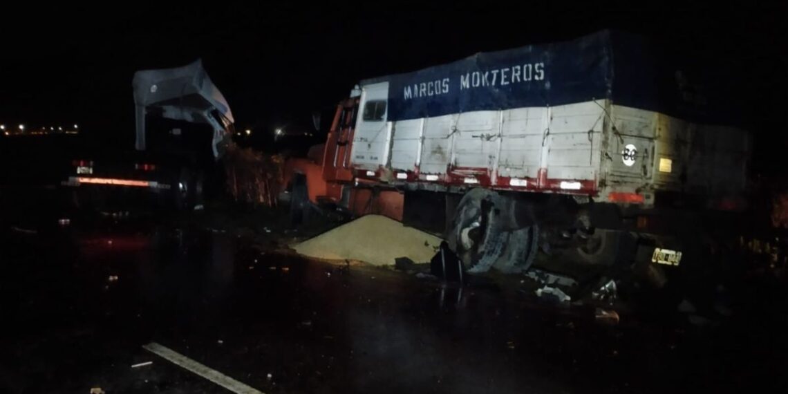 Monje: Accidente vial sin heridos en Ruta Provincial N° 65