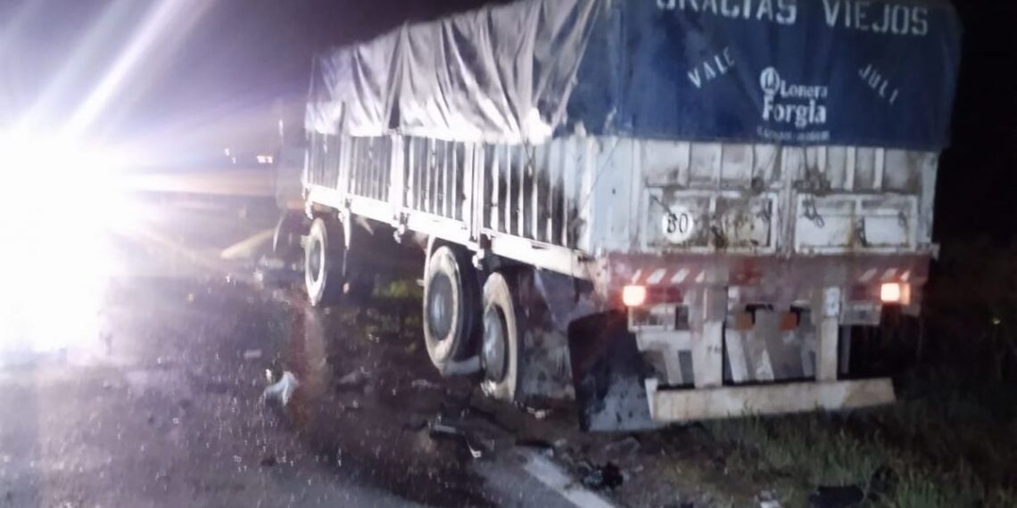 Monje: Accidente vial sin heridos en Ruta Provincial N° 65