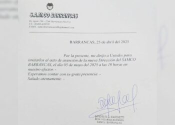 El SAMCo Barrancas anunció el acto de asunción de su nueva directora