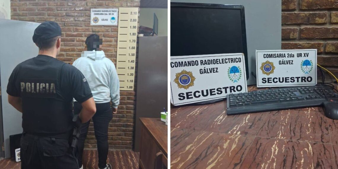 Gálvez: esclarecen un hecho de robo en oficinas del ferrocarril