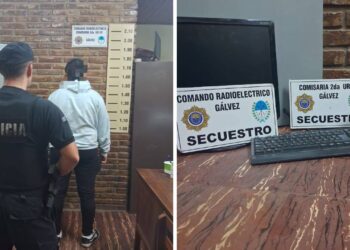 Gálvez: esclarecen un hecho de robo en oficinas del ferrocarril
