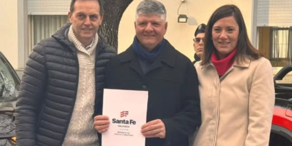 Andino: La Comuna firmó un convenio para fortalecer la seguridad local