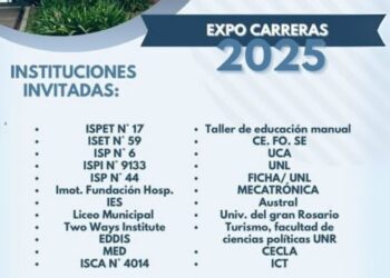 La Escuela Nº 416 de Barrancas organiza una Expo Carreras con amplia oferta educativa regional