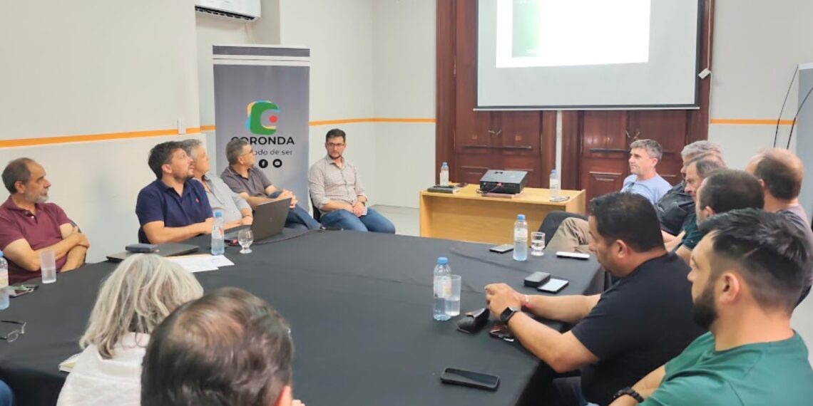 Díaz participó de la reunión del Consorcio GIRSU en Coronda
