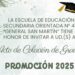 La EESO Nº 416 invita al Acto de Colación – Promoción 2025