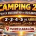 Puerto Aragón será sede del «Camping 26: 1er. Encuentro de Rodantes» durante Semana Santa