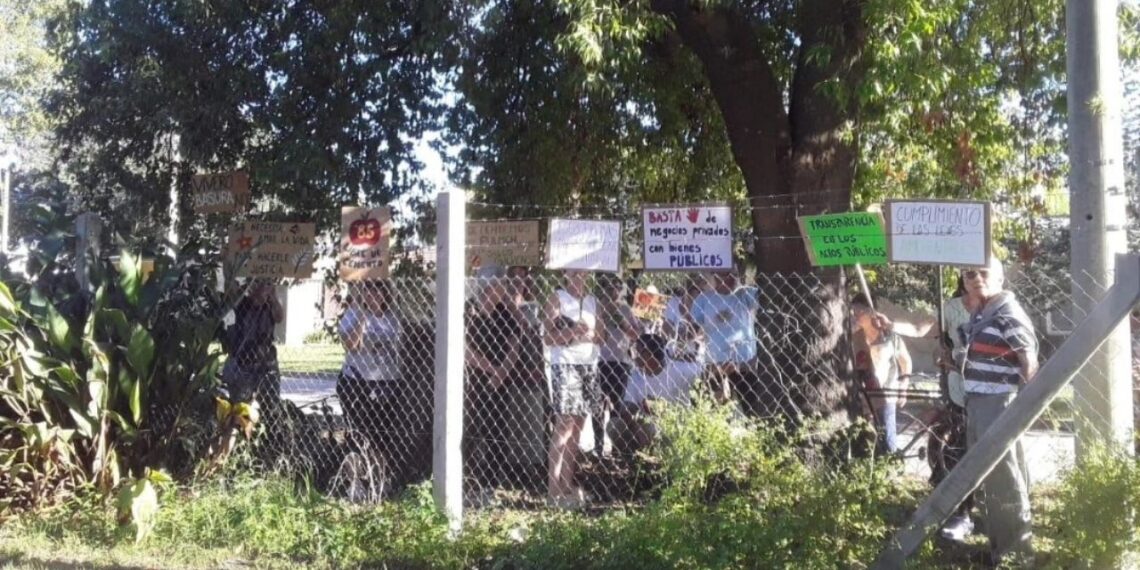 Gálvez: Inspección judicial por la causa del amparo contra la permuta del Vivero Municipal