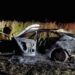 Daños totales en un vehículo incendiado en Ruta 11