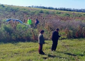 Despiste sin heridos en la Autopista Rosario – Santa Fe
