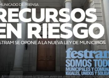 FESTRAM expresa su rechazó a la Refomra de la Ley de Municipios y Comunas