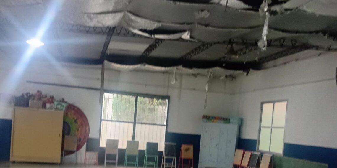 MACIEL: Familias alertan por el deterioro edilicio del Jardín Nº 100