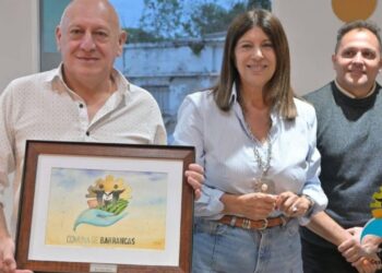 Clara García y Gustavo Ramos dialogaron con instituciones de Barrancas