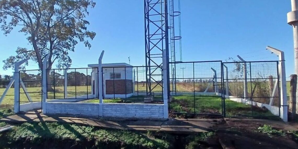 Casalegno: Finalizó una obra clave que garantiza y optimiza el servicio de agua potable